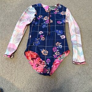 Floral Long Sleeve Bodysuit